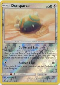 Dunsparce - 110/168 - Uncommon Reverse Holo - Ingles