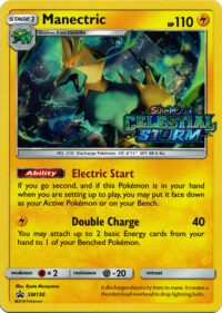 Manectric - SM130 - Pre-Release Promo - Español