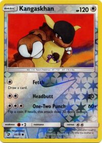 Kangaskhan - 55/70 - Common Reverse Holo - Ingles