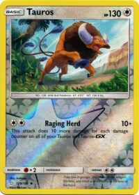 Tauros - 129/181 - Uncommon Reverse Holo - Ingles