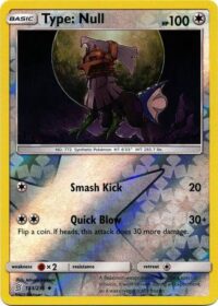 Type: Null - 183/236 - Uncommon Reverse Holo - Ingles