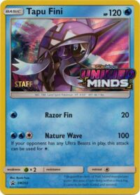 Tapu Fini - SM203 - (Staff) Pre-Release Promo - Español