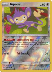 Aipom - 169/236 - Common Reverse Holo - Portugues
