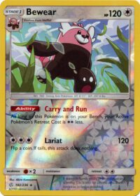 Bewear - 182/236 - Rare Reverse Holo - Portuges
