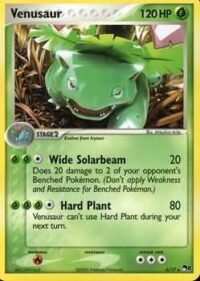 Venusaur - 6/17 - Rare - Inglés