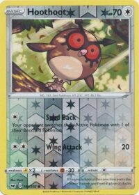 Hoothoot - 143/202 - Common Reverse Holo - Ingles