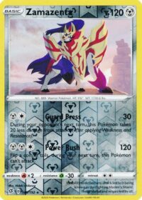 Zamazenta - 140/192 - Rare Reverse Holo - Español
