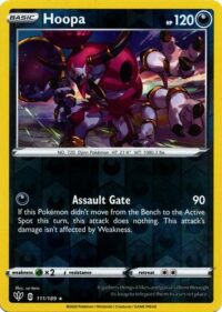 Hoopa - 111/189 - Holo Rare Reverse Holo - Español