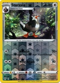 Staravia - 146/189 - Uncommon Reverse Holo - Ingles
