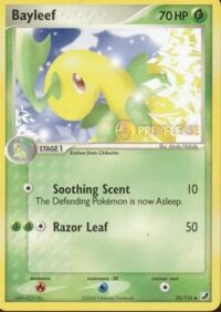 Bayleef - 35/115 - Pre-Release Promo - Inglés