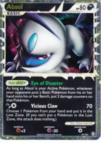 Absol (Prime) - 91/102 - Ultra Rare - Inglés