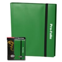 BCW GAMING PRO-FOLIO 9-POCKET ALBUM VERDE