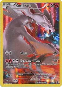 Reshiram - XY74 - Full Art Promo - Inglés - Estado LP