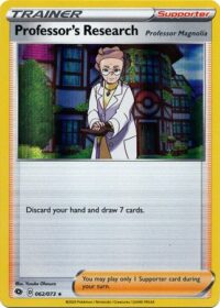 Professor's Research - 062/073 - Holo Rare - Inglés