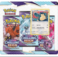 3 Pack blister Chilling Reign Snorlax - Inglés