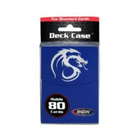 BCW GAMING DECK CASE - AZUL - 80 CARTAS