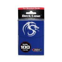 BCW GAMING DECK CASE - AZUL - 100 CARTAS
