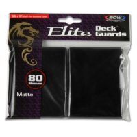 BCW GAMING DECK GUARD - ELITE - MATTE - NEGRO