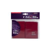 Protectores BCW ELITE 2 - GLOSSY - ROJO (x100)