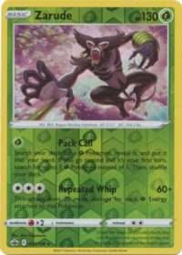 Zarude - 19/198 - Holo Rare Reverse Holo - Inglés - Near Mint