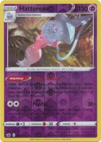 Hatterene - 73/198 - Holo Rare Reverse Holo - Inglés - Near Mint