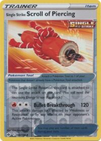 Single Strike Scroll of Piercing - 154/198 - Uncommon Reverse Holo - Inglés - Near Mint