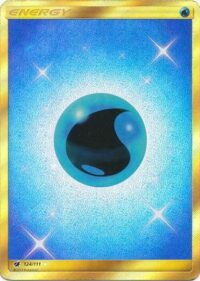 Water Energy - 124/111 - Secret Rare - Inglés
