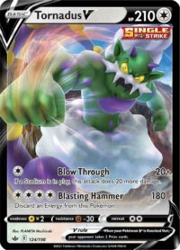 Tornadus V - 124/198 - Ultra Rare - Inglés - Near Mint