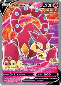 Volcanion V - 162/198 - Full Art Ultra Rare - Inglés - Near Mint
