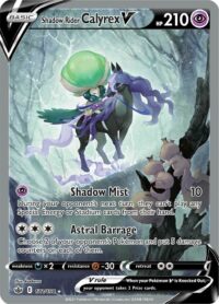Shadow Rider Calyrex V - 172/198 - Full Art Ultra Rare - Inglés- Near Mint