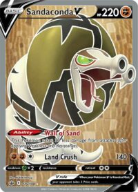 Sandaconda V - 175/198 - Full Art Ultra Rare - Inglés - Near Mint