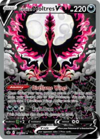 Galarian Moltres V - 177/198 - Full Art Ultra Rare - Inglés - Near Mint