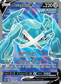 Metagross V - 181/198 - Full Art Ultra Rare - Inglés - Near Mint