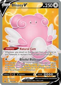 Blissey V - 182/198 - Full Art Ultra Rare - Inglés - Near Mint