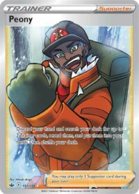 Peony - 197/198 - Full Art Ultra Rare - Español