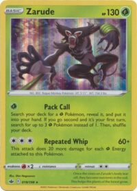 Zarude - 19/198 - Holo Rare - Inglés - Near Mint