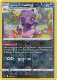 Galarian Slowking - 98/198 - Holo Rare Reverse Holo - Inglés - Near Mint