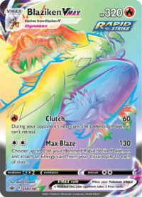 Blaziken VMAX - 200/198 - Hyper Rare - Inglés - Near Mint