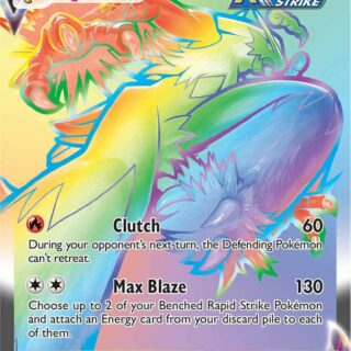 Blaziken VMAX - 200/198 - Hyper Rare - Inglés - Near Mint