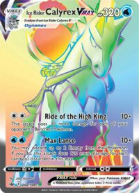 Ice Rider Calyrex VMAX - 202/198 - Hyper Rare - Inglés- Near Mint