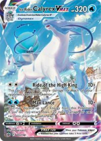 Ice Rider Calyrex VMAX - 203/198 - Secret Rare - Inglés - Near Mint