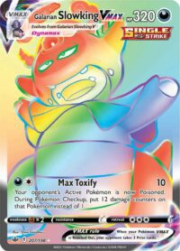 Galarian Slowking VMAX - 207/198 - Hyper Rare - Inglés - Near Mint