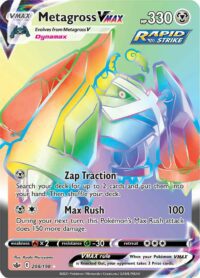 Metagross VMAX - 208/198 - Hyper Rare - Inglés- Near Mint