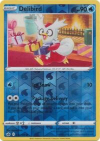 Delibird - 32/198 - Common Reverse Holo - Inglés - Near Mint