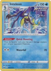 Inteleon - 43/198 - Holo Rare - Inglés - Near Mint