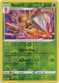 Beedrill - 3/198 - Holo Rare Reverse Holo - Inglés - Near Mint