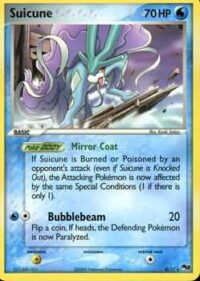 Suicune - 4/17 - Rare - Inglés