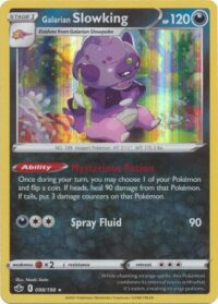 Galarian Slowking - 98/198 - Holo Rare - Inglés - Near Mint