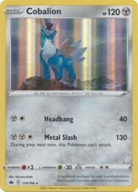 Cobalion - 114/198 - Holo Rare - Inglés - Near Mint