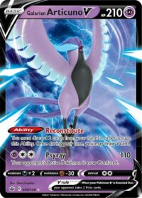 Galarian Articuno V - 58/198 - Ultra Rare - Inglés - Near Mint